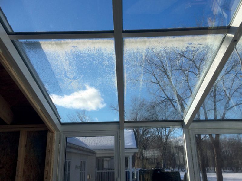 Réparation de solarium et de verrière