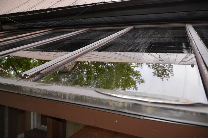 Réparation de solarium et de verrière