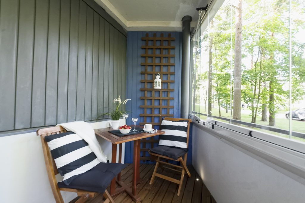 Vitrage pour balcon